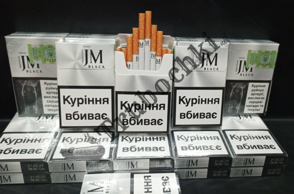 СИГАРЕТЫ JM NANO BLACK (Джей Эм Нано Черный) оптом