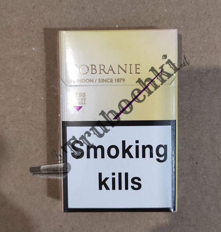 СИГАРЕТЫ SOBRANIE NANO GOLD оптом