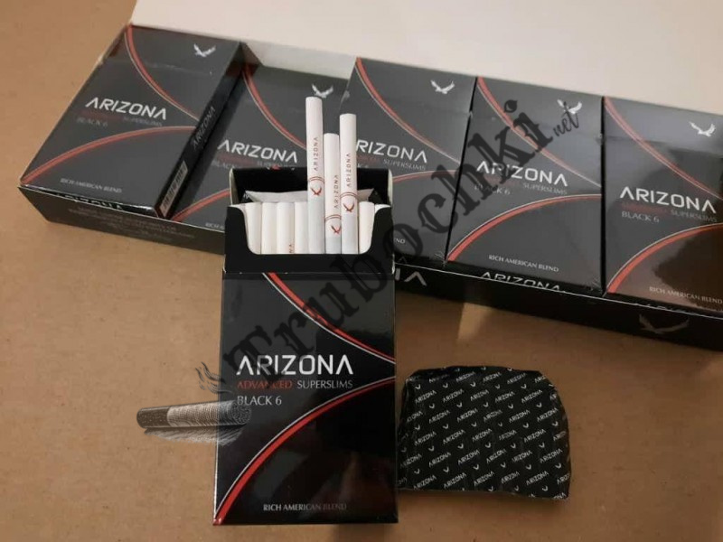 СИГАРЕТЫ ARIZONA SUPER SLIMS BLACK оптом