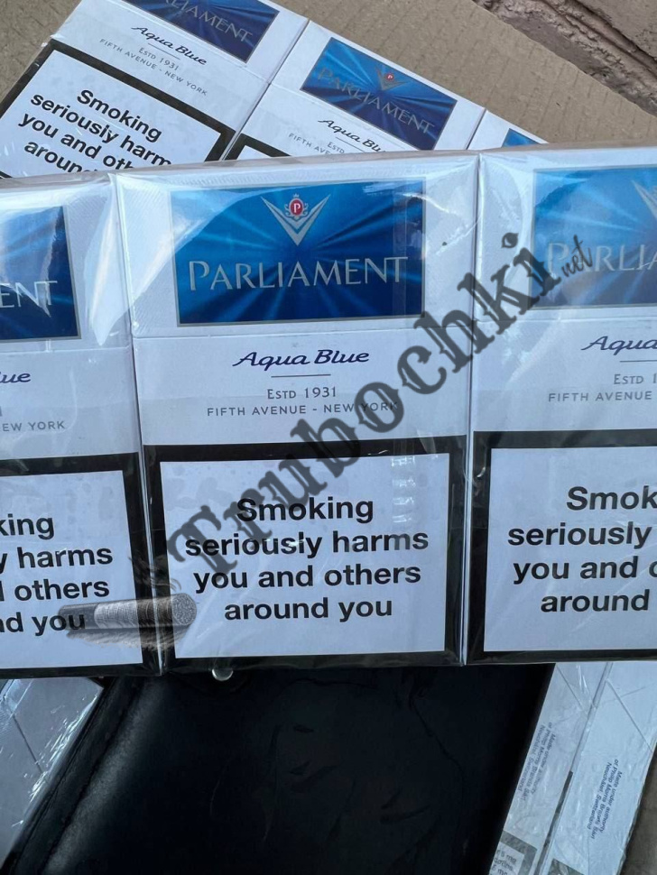 СИГАРЕТЫ PARLIAMENT AQUA BLUE KING SIZE (Парламент Аква Блю) оптом