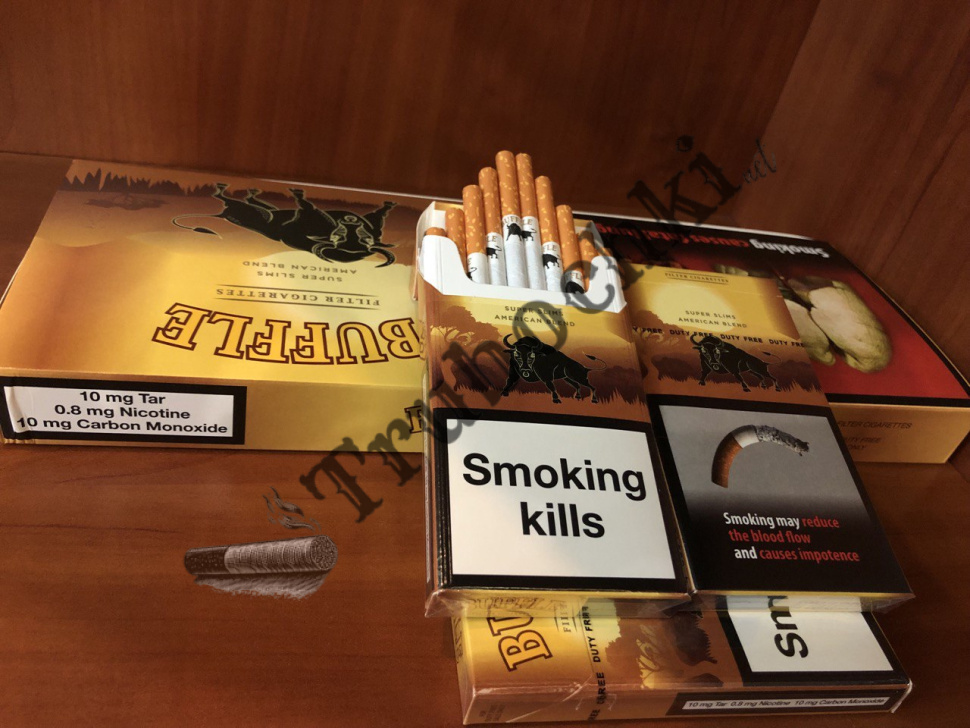 СИГАРЕТЫ BUFFLE SUPER SLIMS оптом