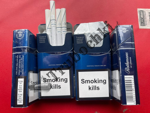 СИГАРЕТЫ ROTHMANS DEMI BLUE TURBO (РОТМАНС ДЕМИ СИНИЙ ТУРБО)