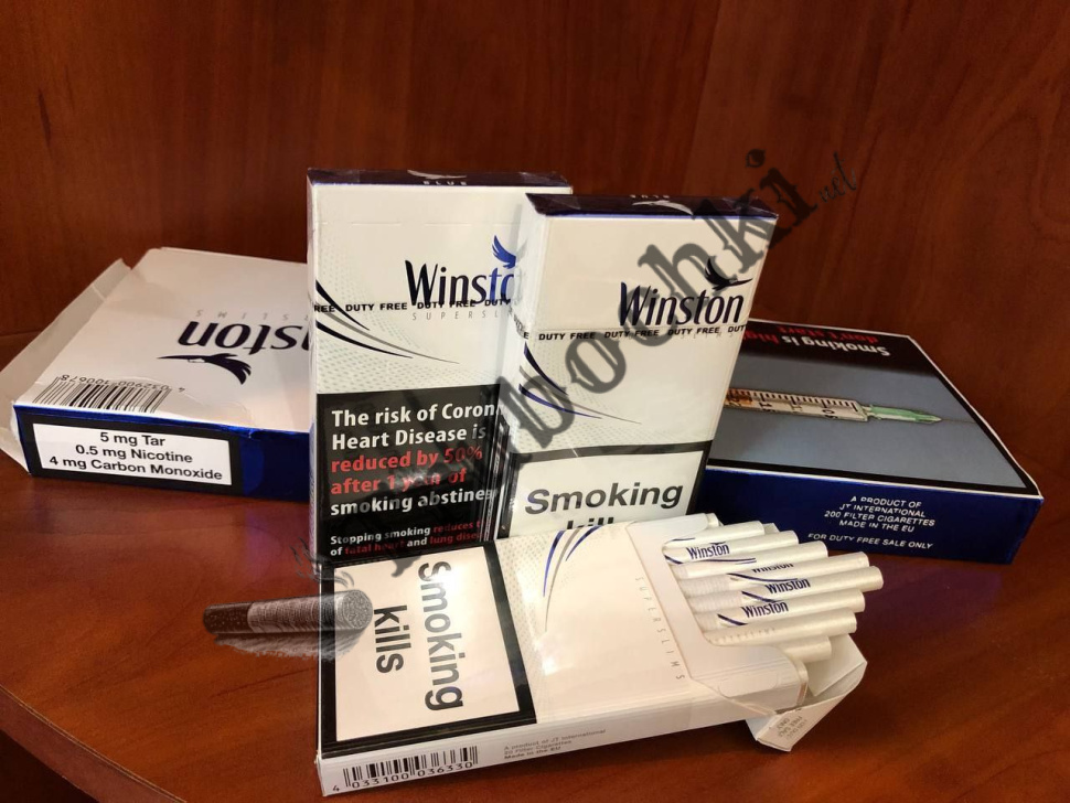 СИГАРЕТЫ WINSTON SUPER SLIMS оптом