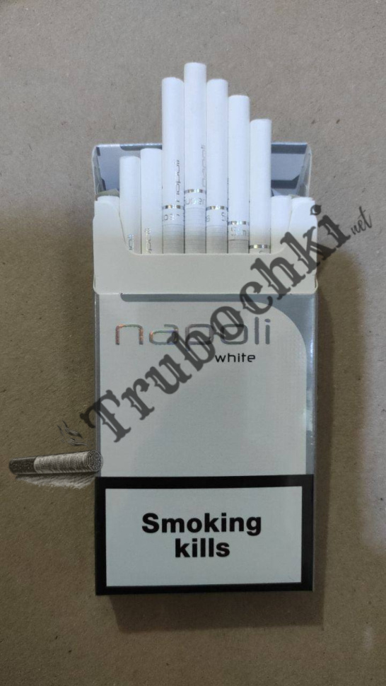 СИГАРЕТЫ NAPOLI SUPER SLIMS WHITE оптом