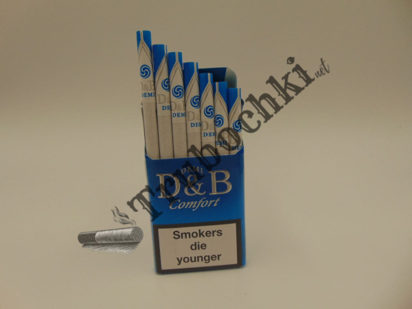 СИГАРЕТЫ D&B COMFORT BLUE DEMI