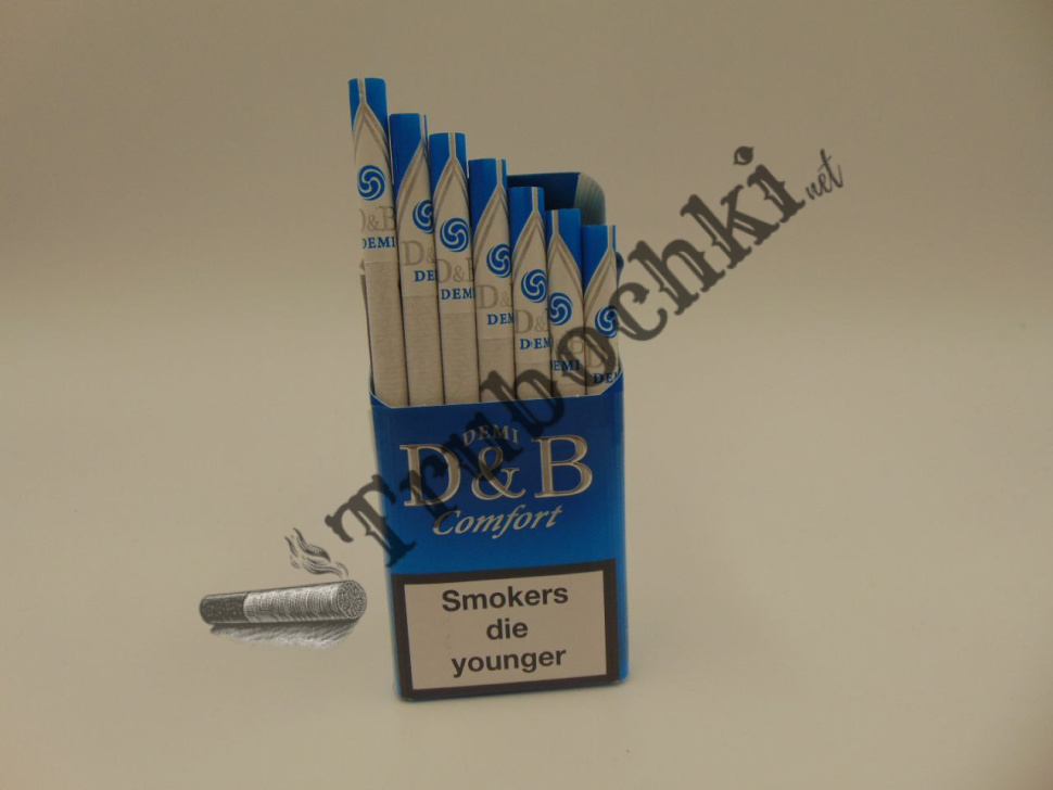 СИГАРЕТЫ D&B COMFORT BLUE DEMI оптом