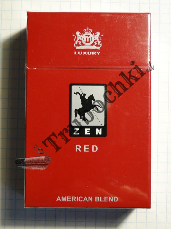 СИГАРЕТЫ ZEN RED KING SIZE оптом