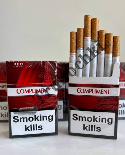 СИГАРЕТЫ COMPLIMENT RED KING SIZE (КОМПЛИМЕНТ КРАСНЫЙ)
