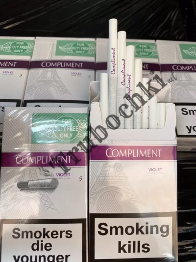 СИГАРЕТЫ COMPLIMENT 5 SUPER SLIMS (КОМПЛИМЕНТ 5 СУПЕР СЛИМС)