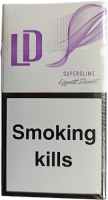 СИГАРЕТЫ LD VIOLET SUPER SLIMS (картон) оптом