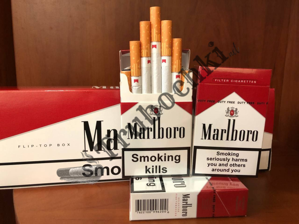 СИГАРЕТЫ MARLBORO RED (Мальборо Красный c флажком) оптом