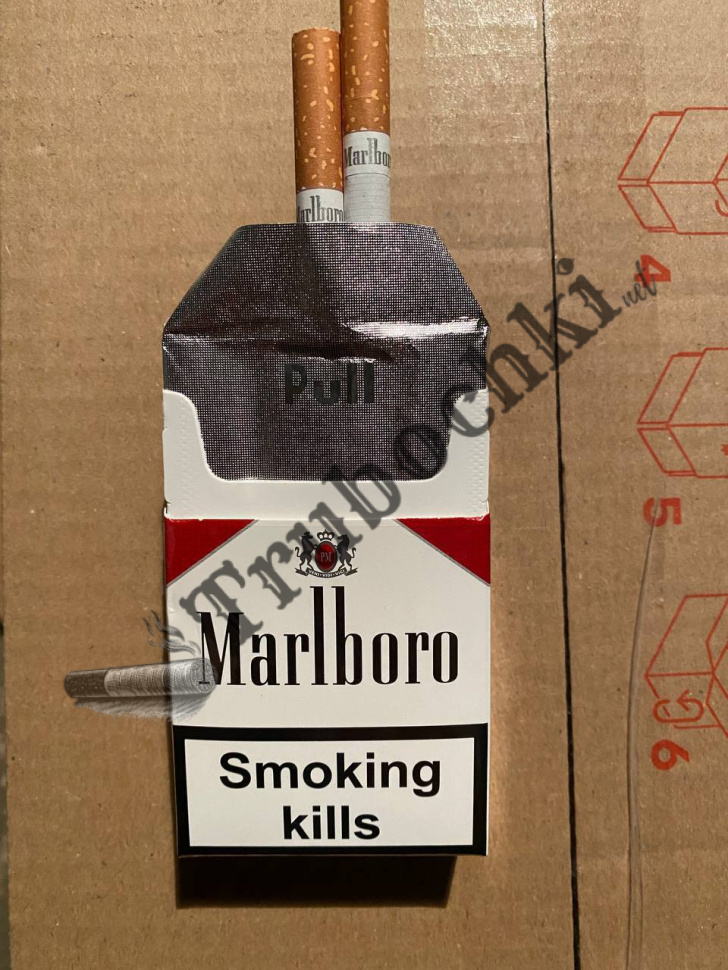 СИГАРЕТЫ MARLBORO RED (Мальборо Красный без флажка) оптом