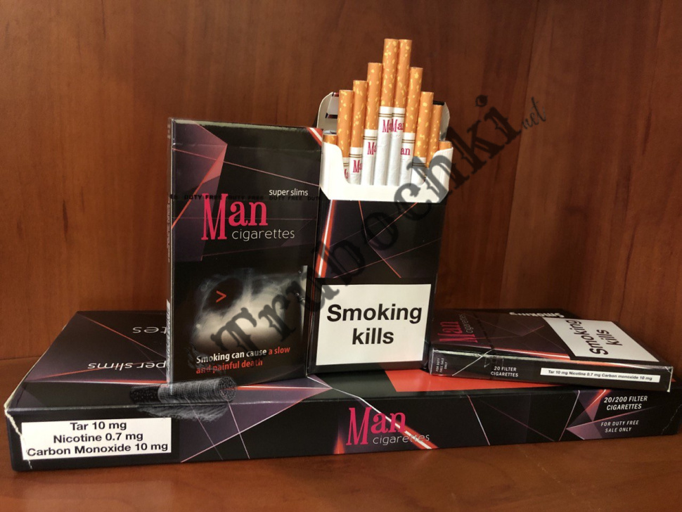СИГАРЕТЫ MAN SUPER SLIMS оптом