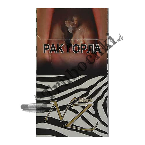 СИГАРЕТЫ NZ SUPER SLIMS BLACK оптом