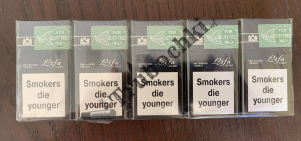 СИГАРЕТЫ LIFA DEMI BLUE (ЛИФА ДЕМИ СИНИЙ)