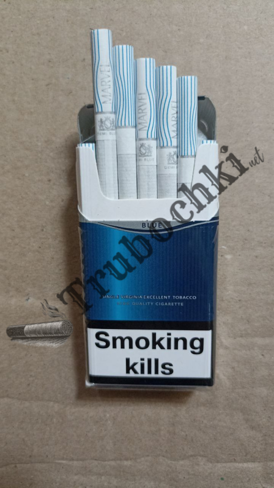 СИГАРЕТЫ MARVEL DEMI BLUE (МАРВЕЛ ДЕМИ СИНИЙ) оптом