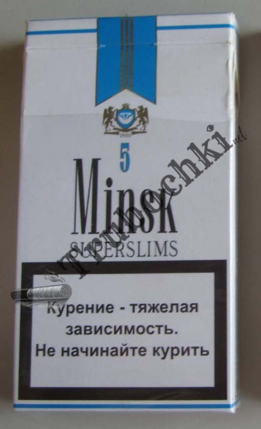 СИГАРЕТЫ MINSK SUPER SLIMS BLUE оптом