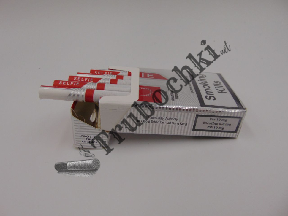 СИГАРЕТЫ SELFIE TURBO RED KING SIZE оптом