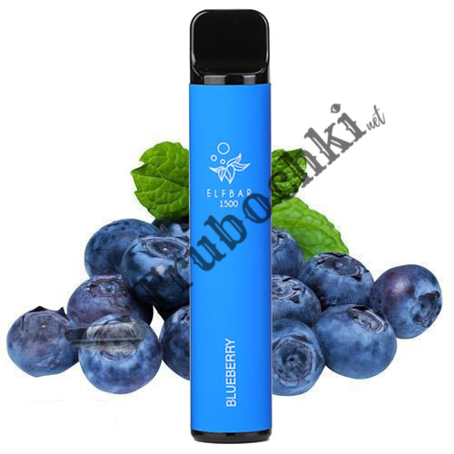 Одноразовая электронная сигарета Elf Bar Blueberry (Голубика) (1500 Затяжек)  оптом