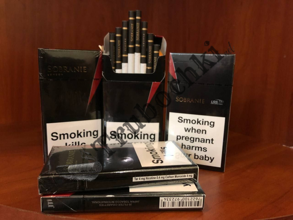 СИГАРЕТЫ SOBRANIE SUPER SLIMS оптом