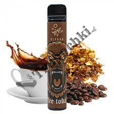 Одноразовая электронная сигарета Elf Bar Lux Coffee tobacco (кофе табак) (1500 Затяжек)   оптом