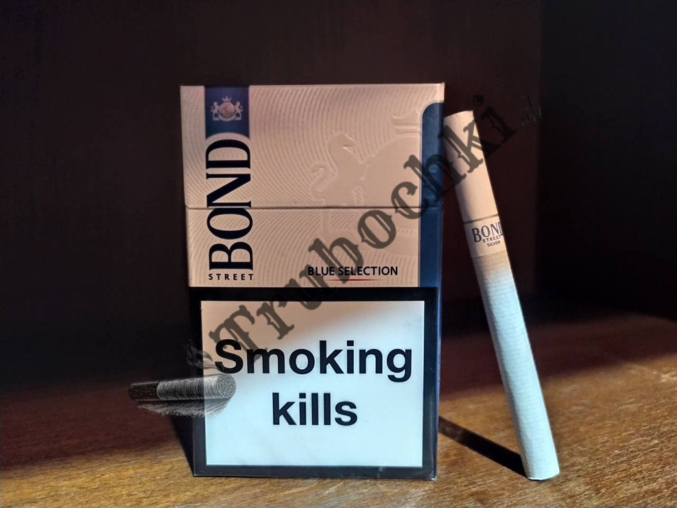 СИГАРЕТЫ BOND KING SIZE (БОНД СИНИЙ) оптом