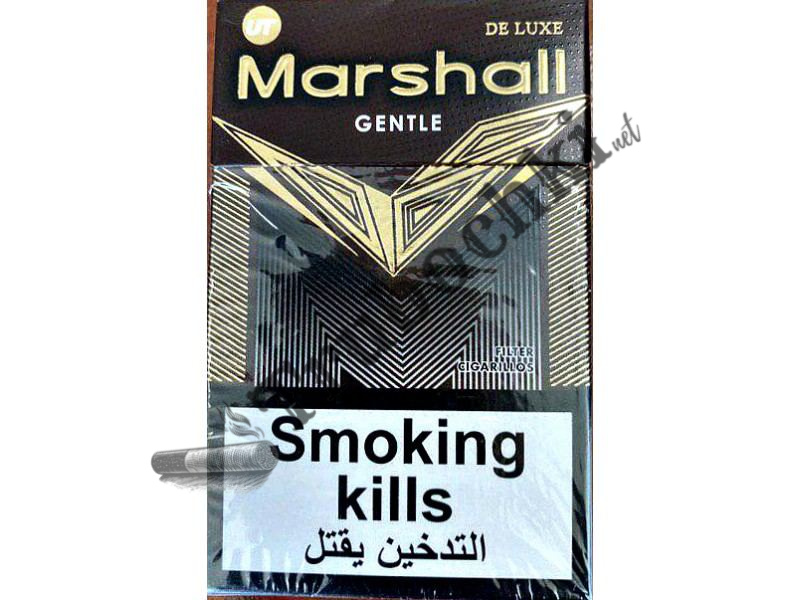СИГАРЕТЫ MARSHAL GENTLE BLACK оптом