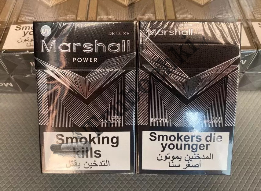 СИГАРЕТЫ MARSHALL BLACK KING SIZE (МАРШАЛ ЧЕРНЫЙ) оптом