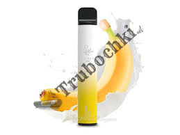 Одноразовая электронная сигарета Elf Bar Banana milk (банановое молоко) (2000 Затяжек)  оптом