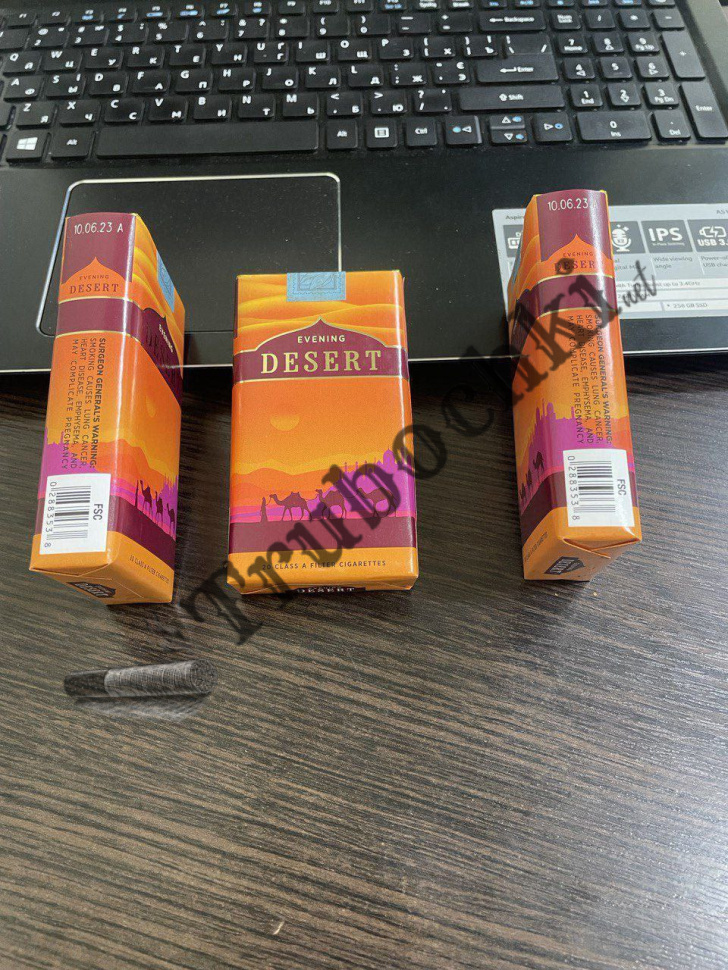СИГАРЕТЫ DESERT KING SIZE EVENING 100ММ (ДЕСЕРТ ИВНИНГ) оптом