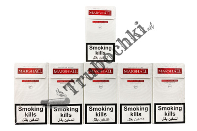 СИГАРЕТЫ MARSHALL SUPER SLIMS RED (МАРШАЛ СУПЕР СЛИМС КРАСНЫЙ)